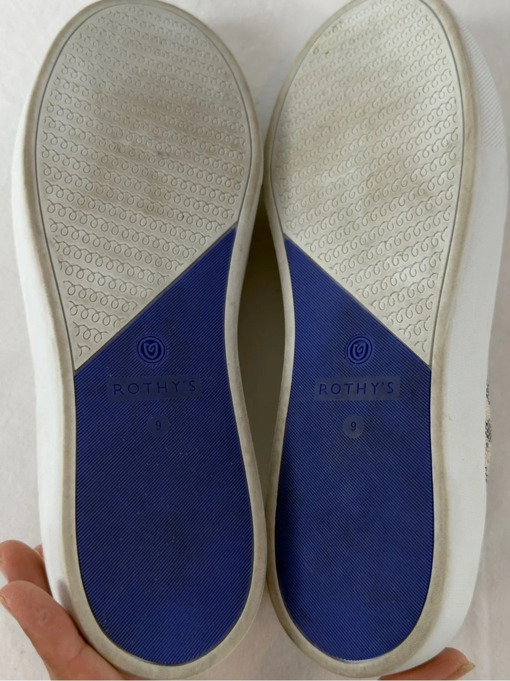 Rothy’s Retired Maritime Tiger‎ Slip On The Original Sneaker Size 9